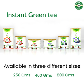 Ginger Flavored Instant Green Tea - 250 gms