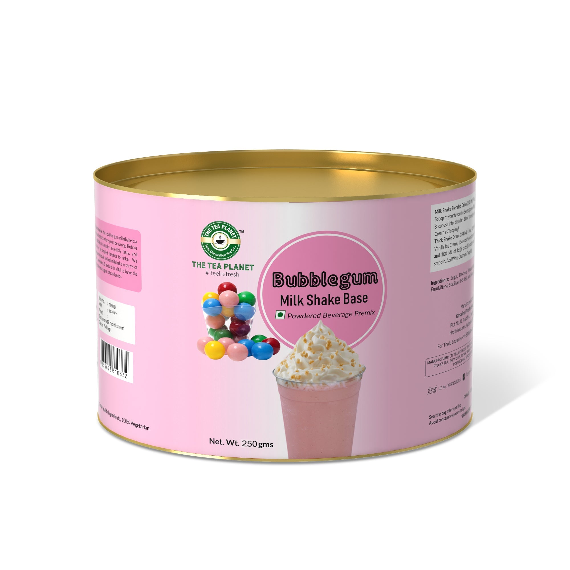 Bubblegum Milkshake Mix - 250 gms