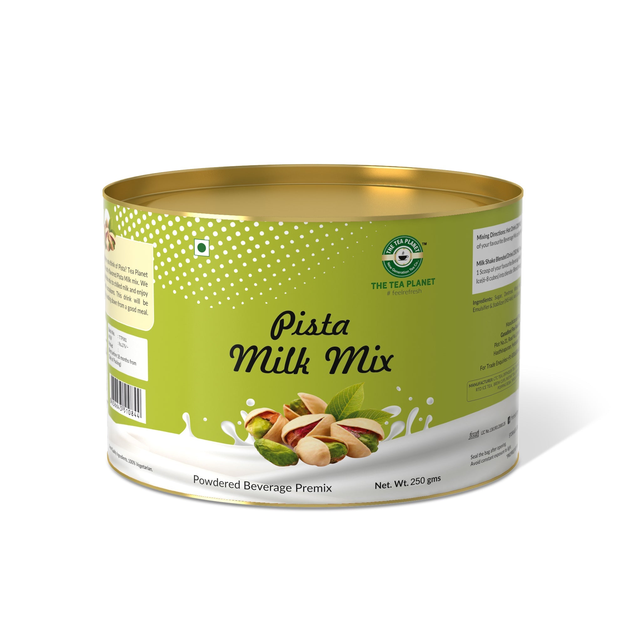 Pista Flavor Milk Mix - 250 gms