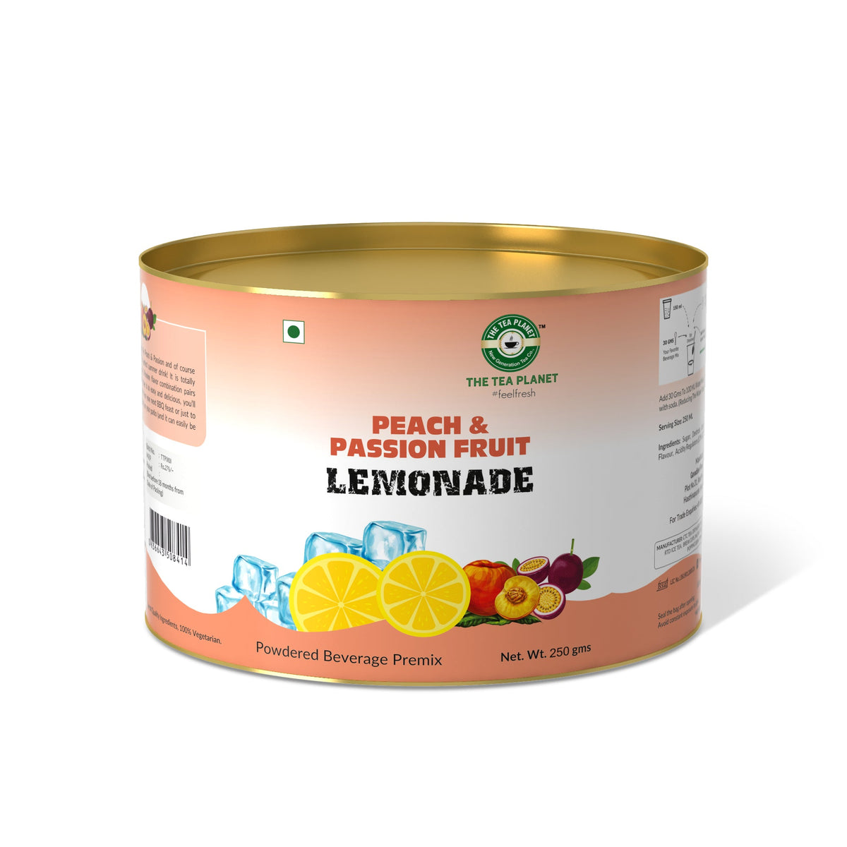 Peach & Passion Fruit Lemonade Premix