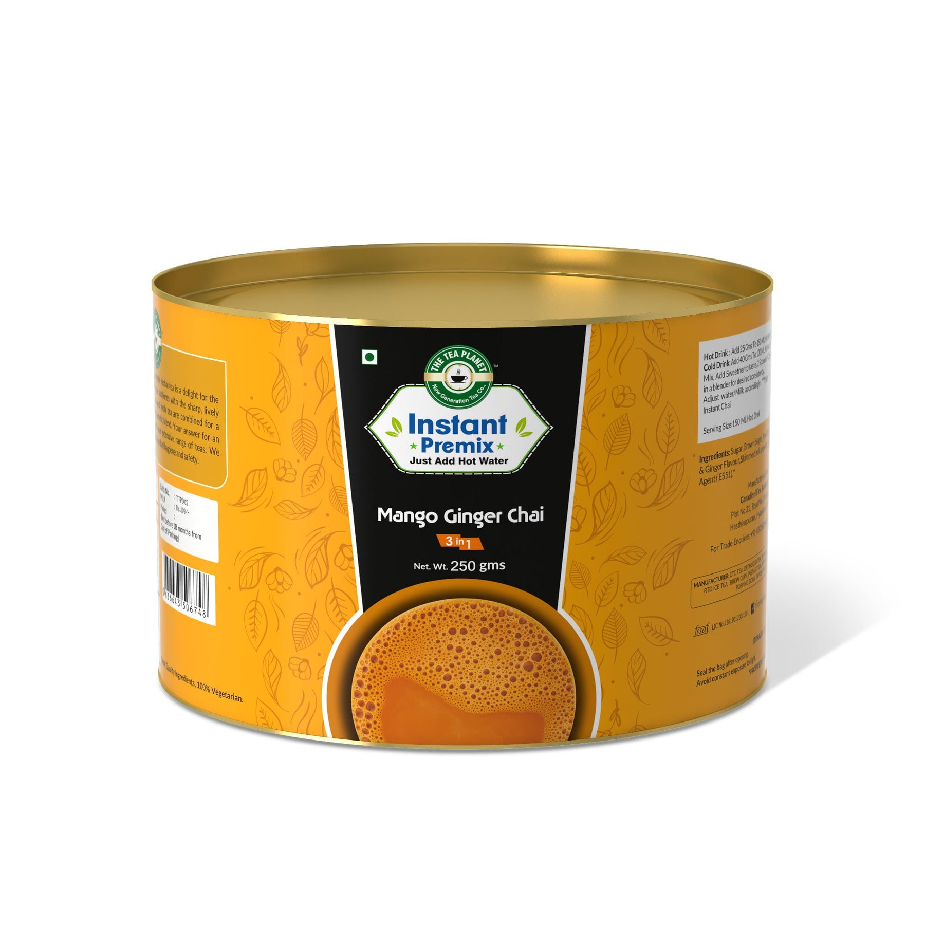 Mango Ginger Chai Premix (3 in 1) - 250 gms