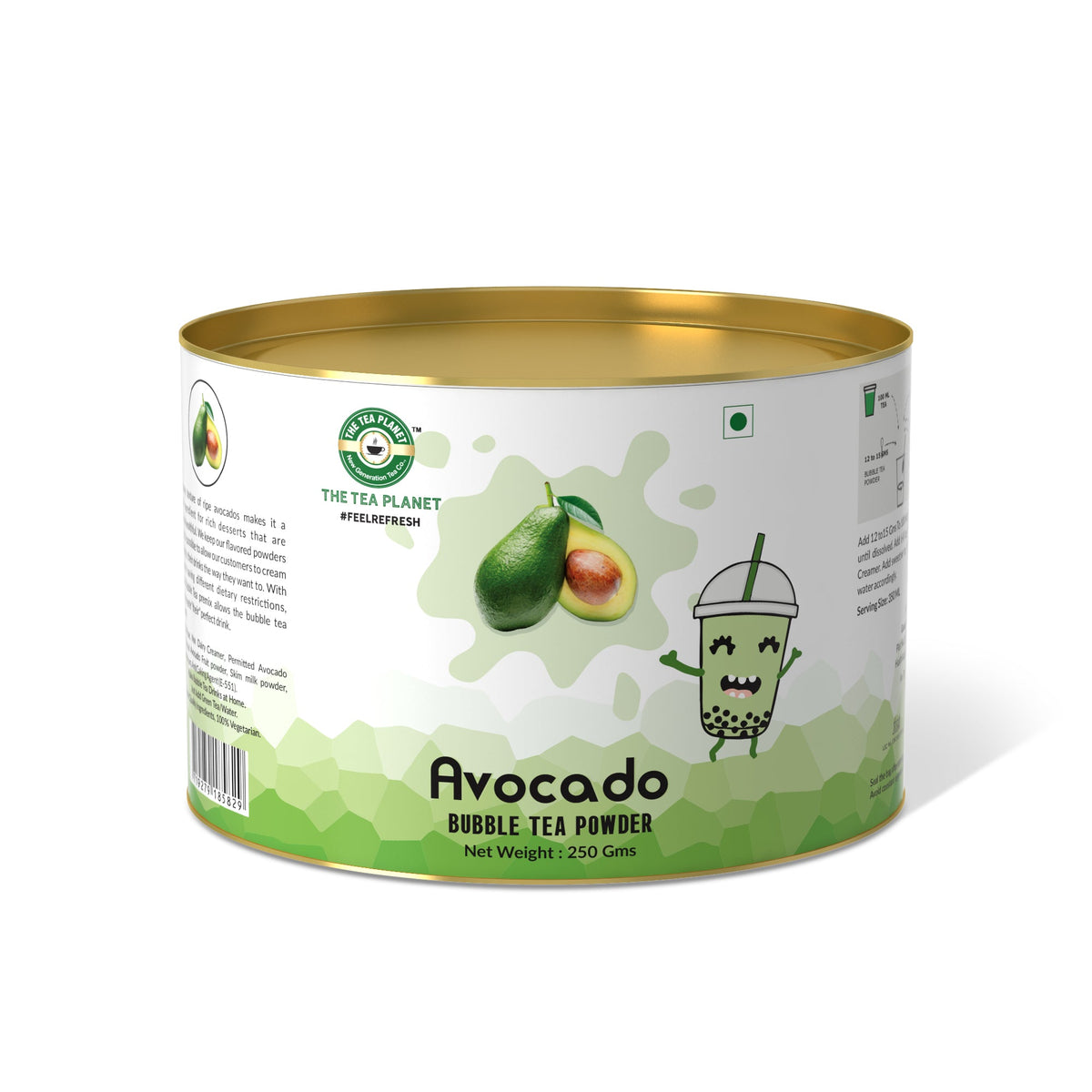 Avocado Bubble Tea Premix - 250 gms