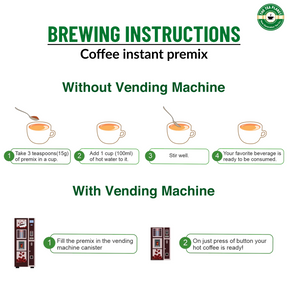 French Vanilla Coffee Instant Premix