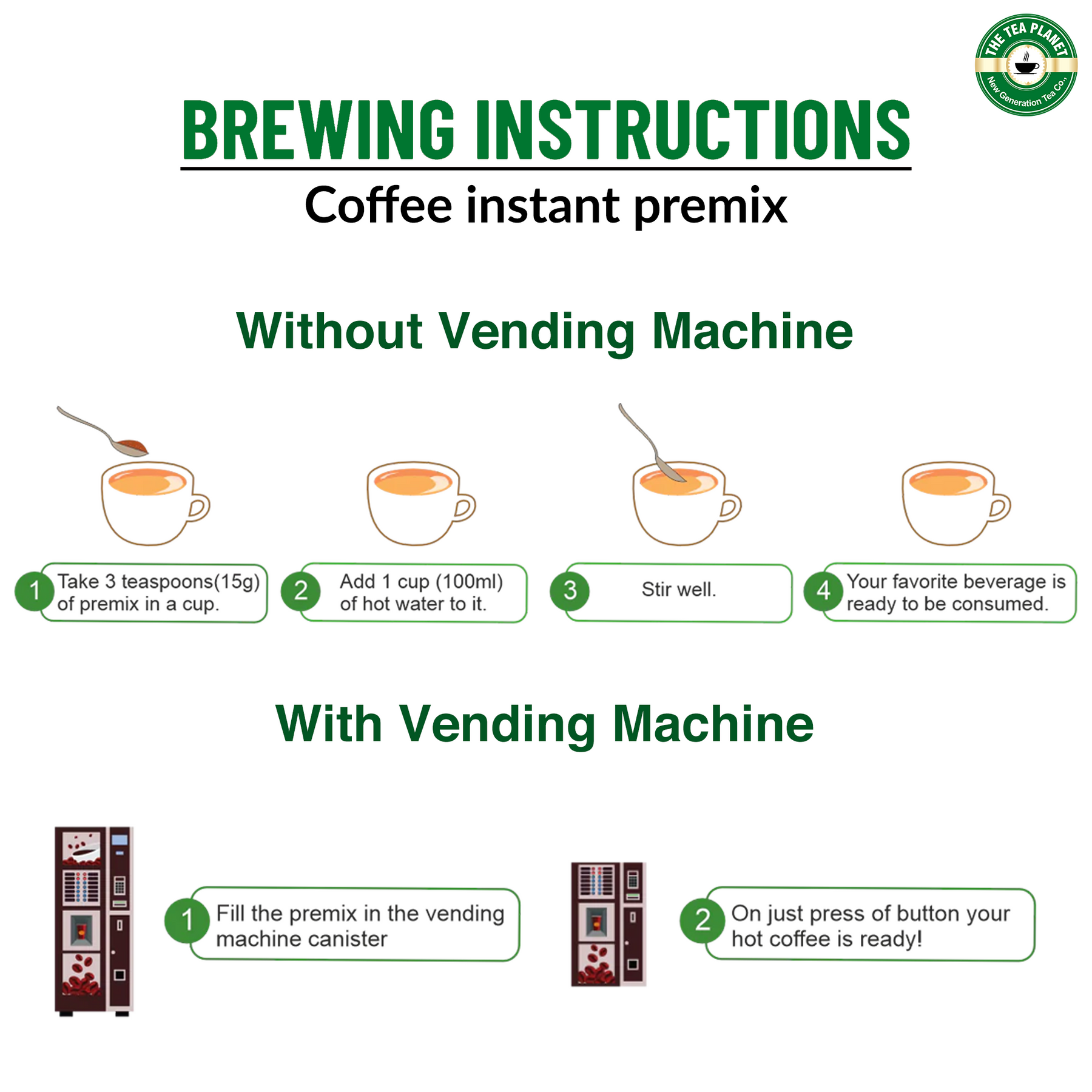 Irish Cream Coffee Instant Premix