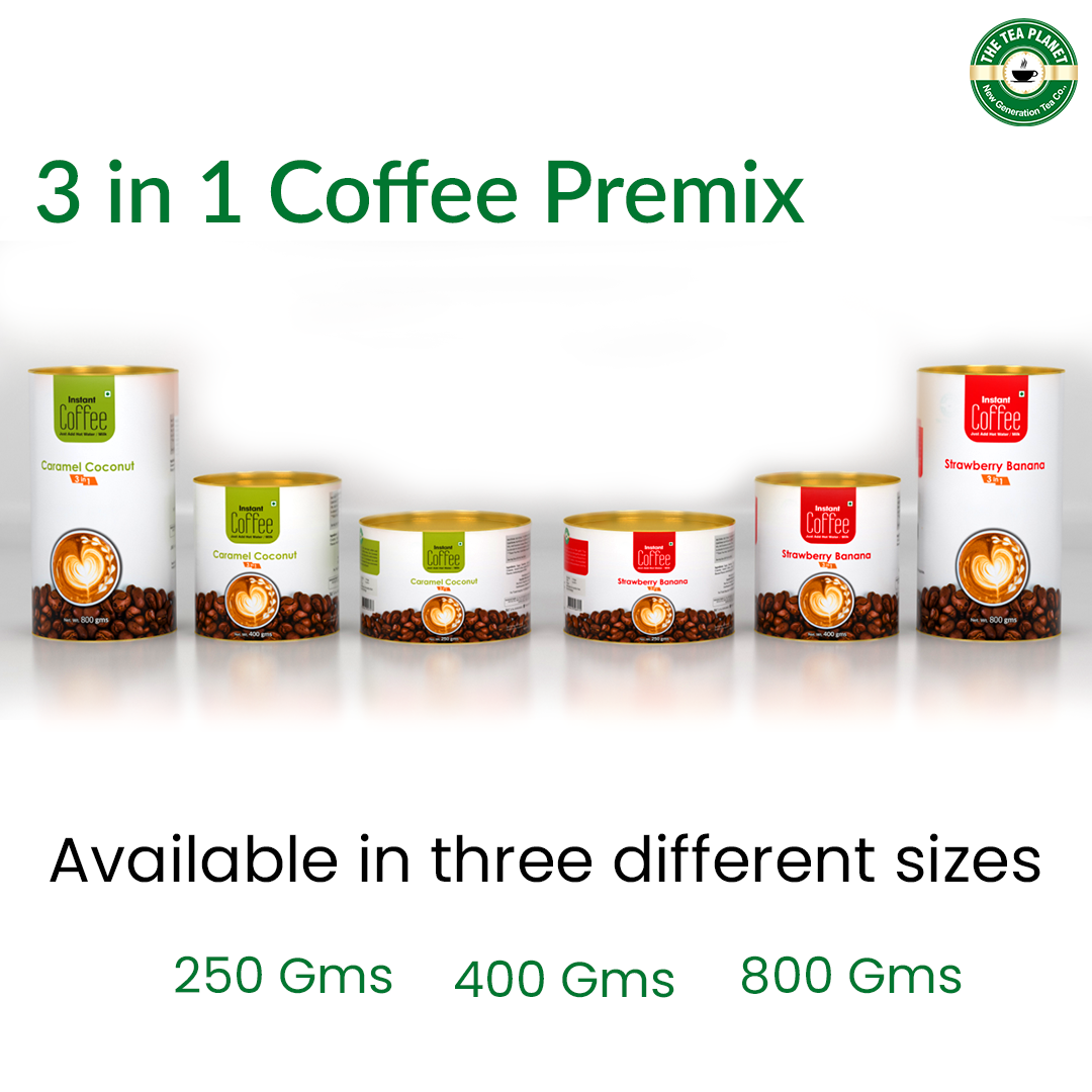Orange Hazelnut Instant Coffee Premix (3 in 1) - 250 gms