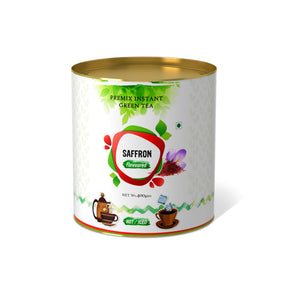 Saffron Flavored Instant Green Tea - 250 gms