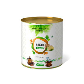 Ginger Flavored Instant Green Tea - 250 gms