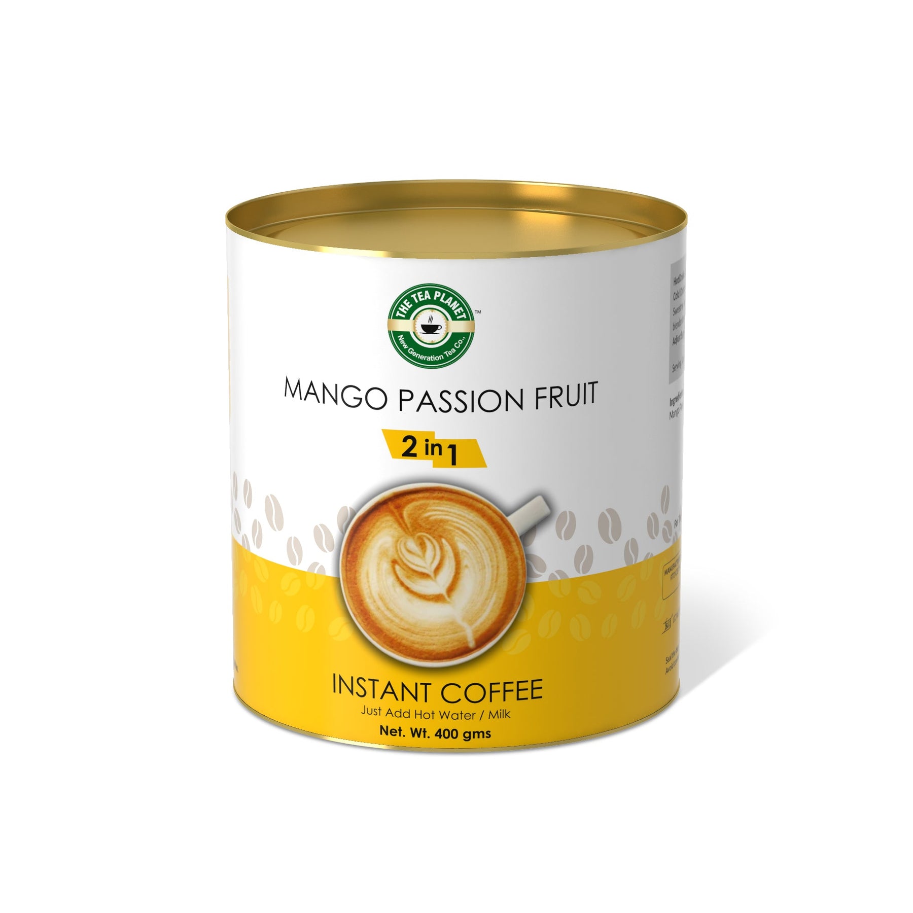 Mango Passion Fruit Instant Coffee Premix (2 in 1) - 250 gms