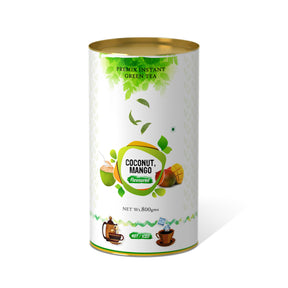 Coconut Mango Flavored Instant Green Tea - 250 gms