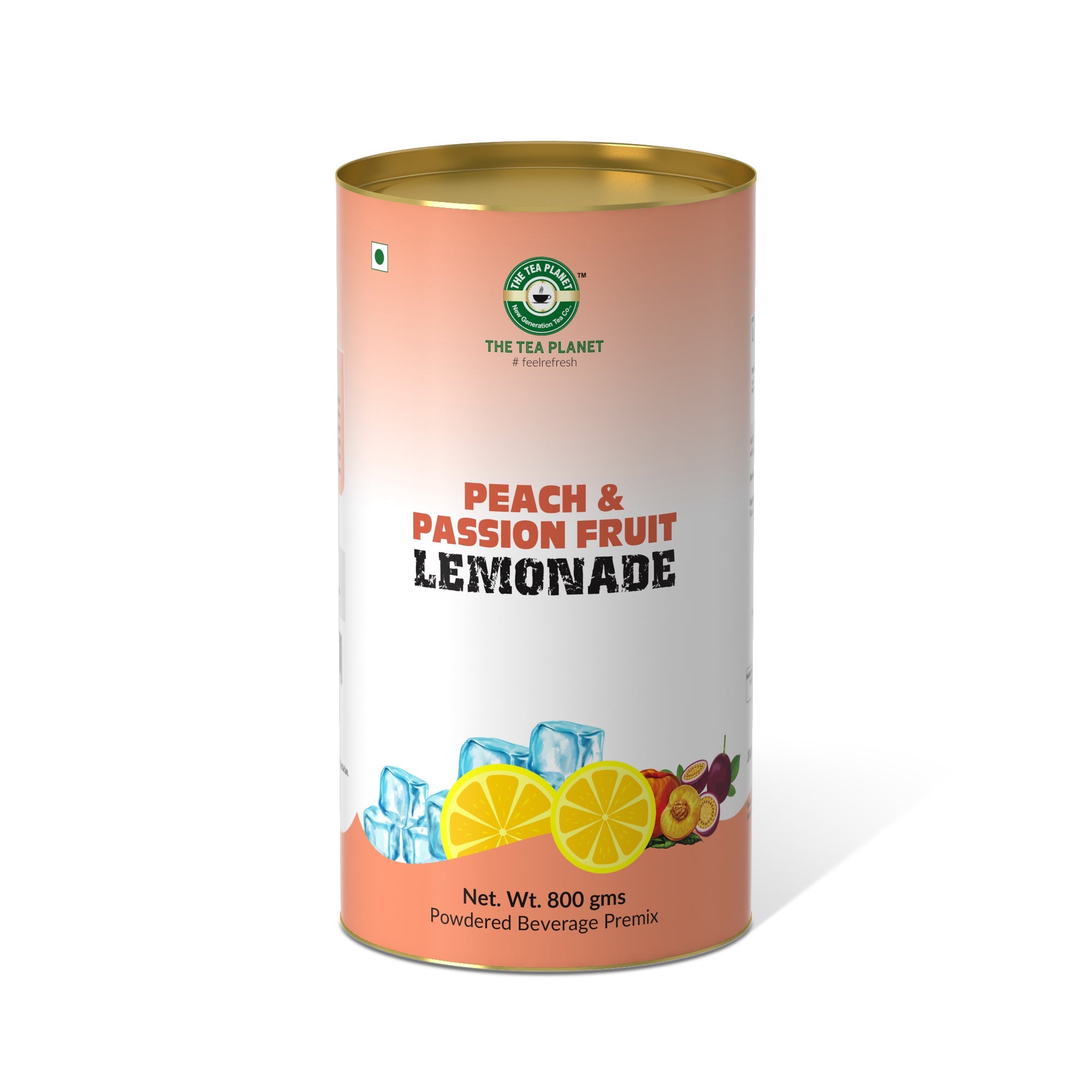 Peach & Passion Fruit Lemonade Premix - 250 gms