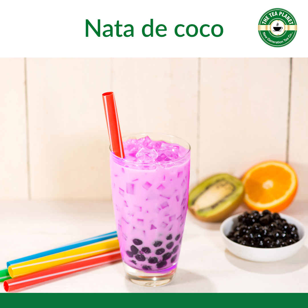 Strawberry Nata De Coco