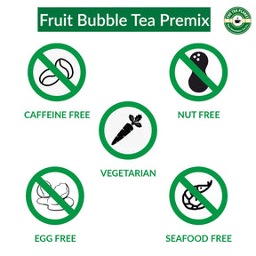 Hibiscus & Mint Fruit Bubble Tea Premix - 1 kg