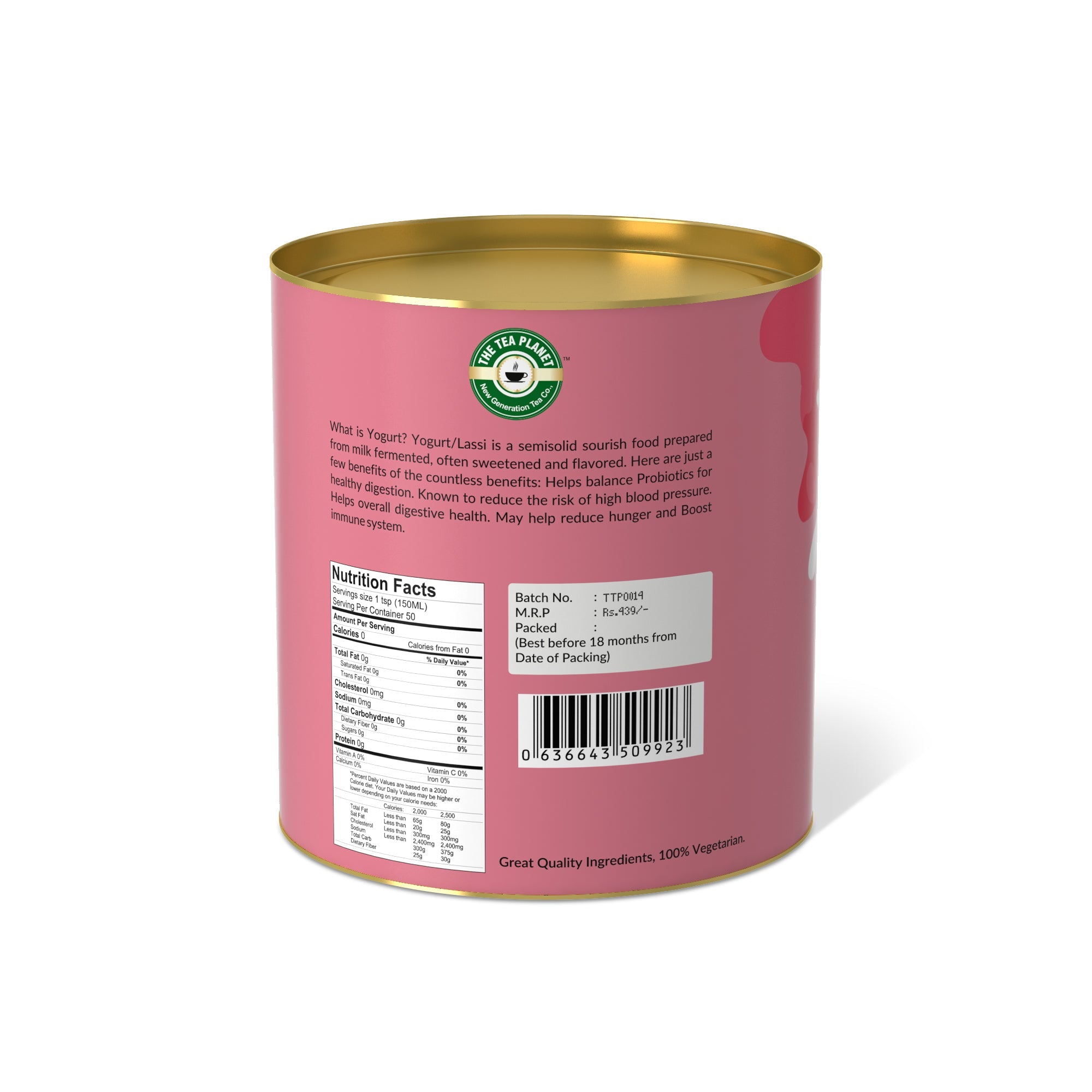 Strawberry Yogurt Mix - 250 gms