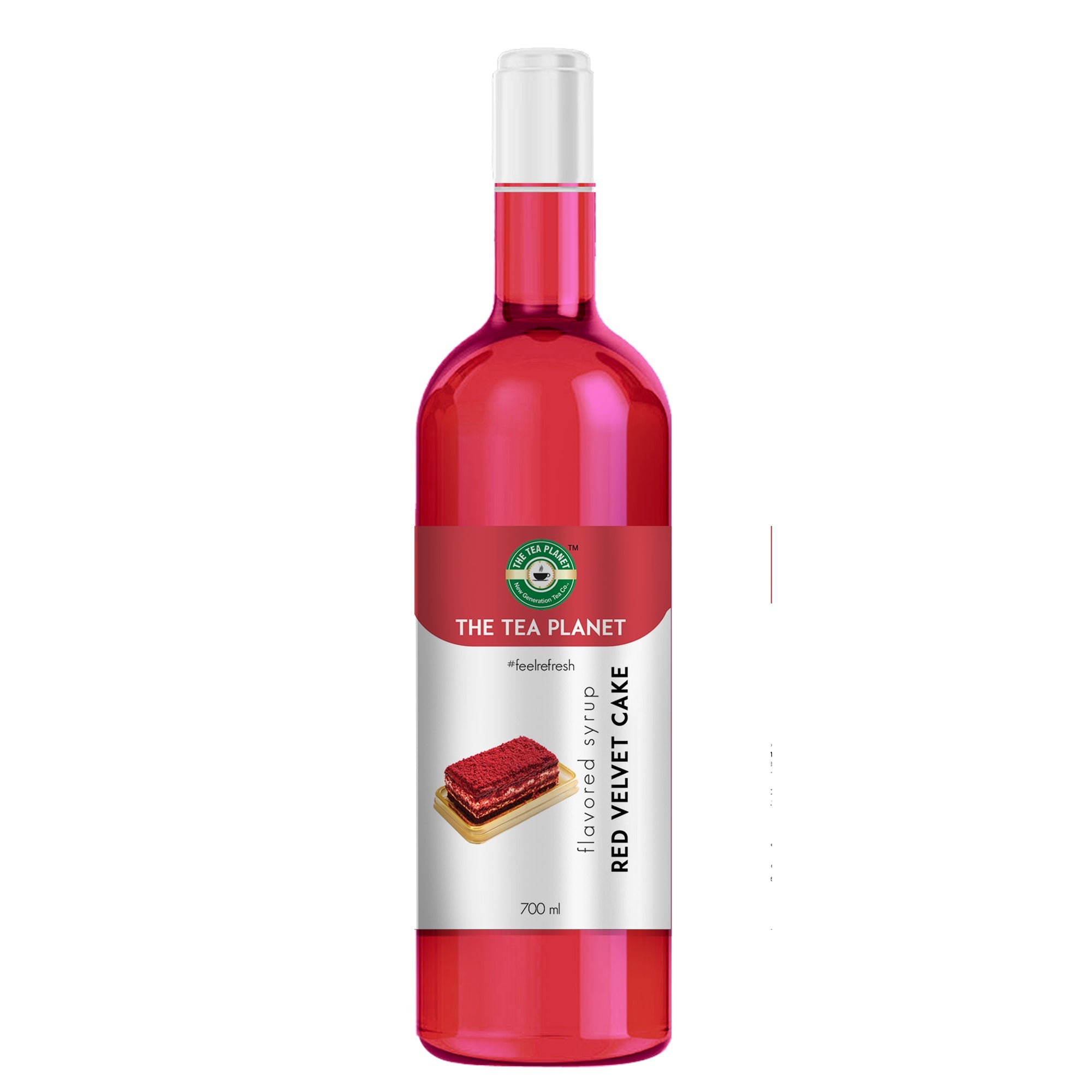 Red Velvet Flavored Syrup - 700 ml