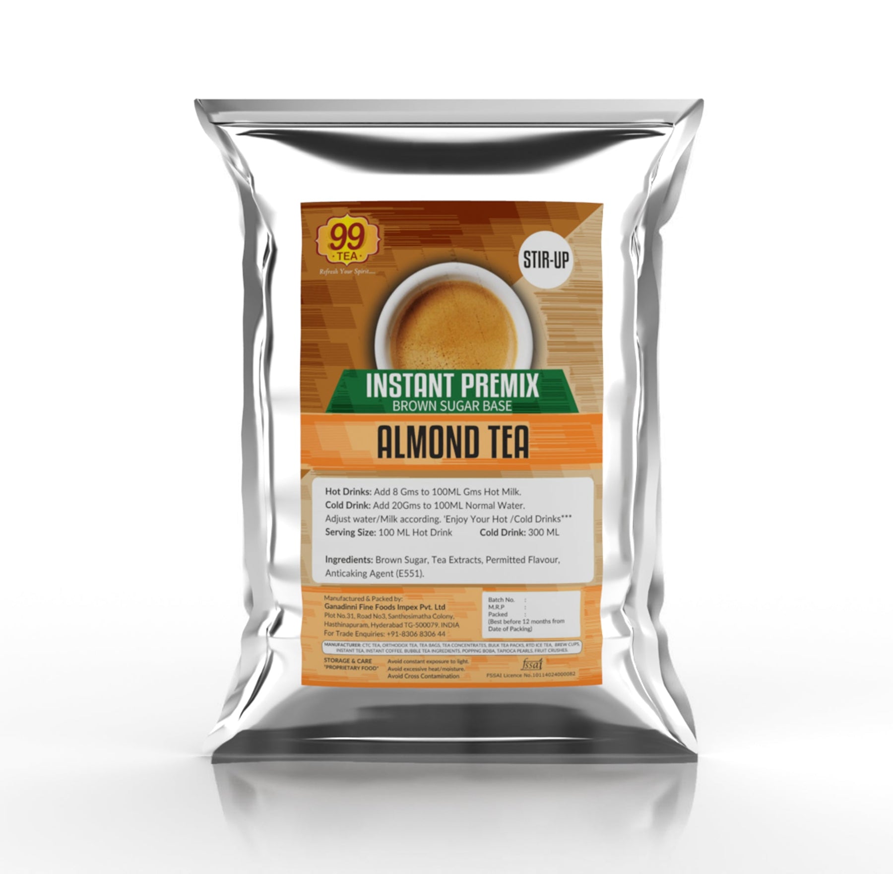 Almond Flavored Tea - 1kg