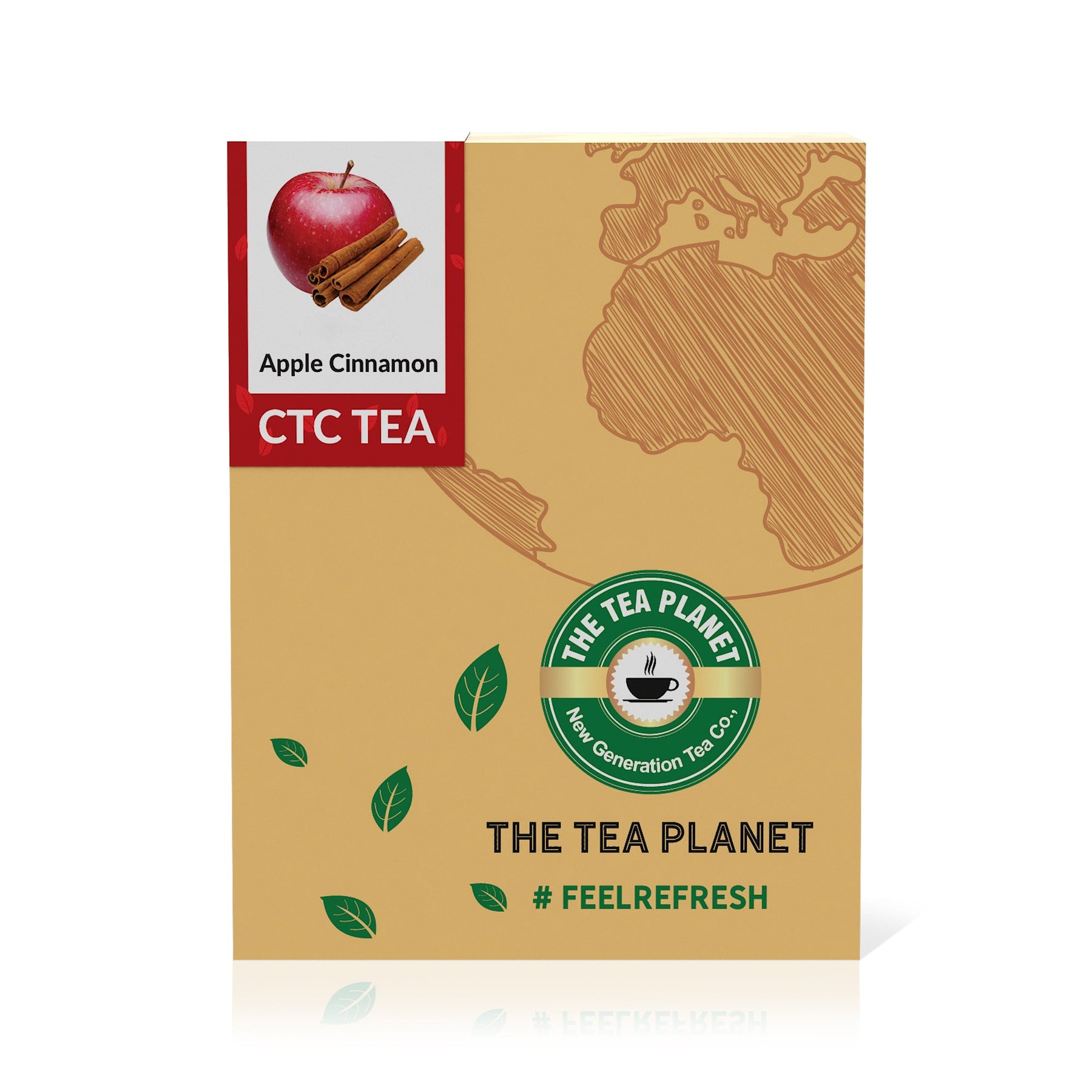 Apple Cinnamon Black Flavored CTC Tea 1