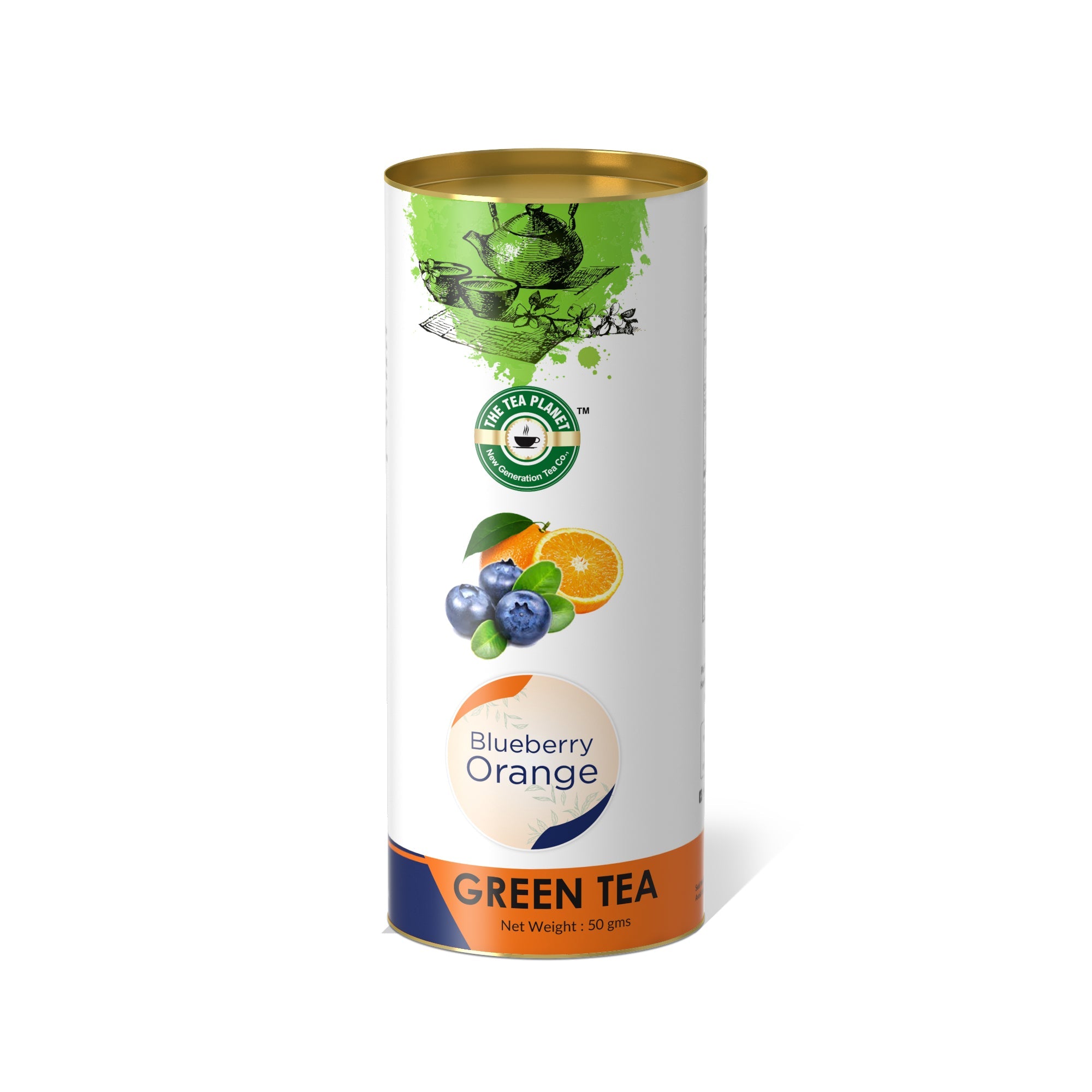 Blueberry Orange Orthodox Tea - 50 gms