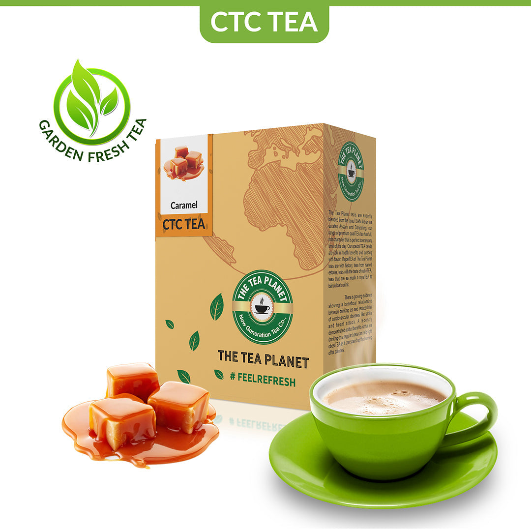Caramel Flavored CTC Tea - 100 gms