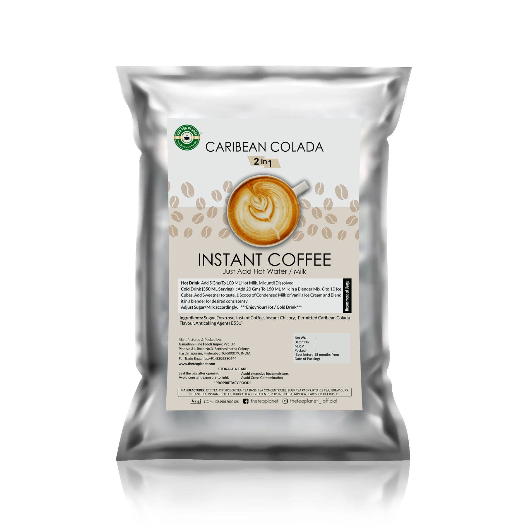 Carribean Coloda Coffee Premix (2 in 1)