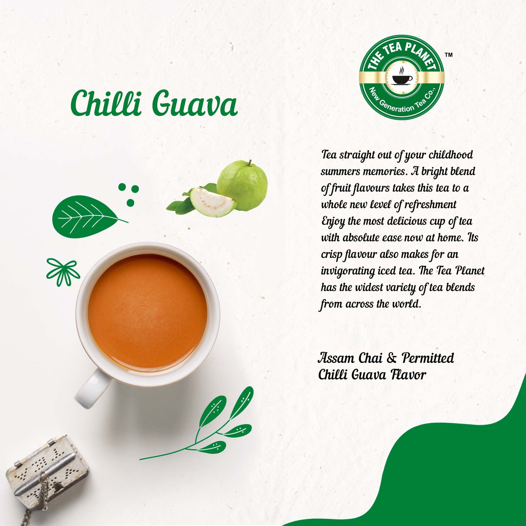 Chilli Guava Flavor CTC Tea 3