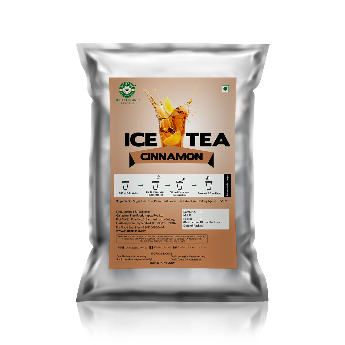Cinnamon Ice Tea