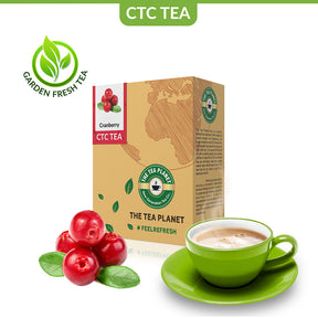Cranberry Flavored CTC Tea - 100 gms