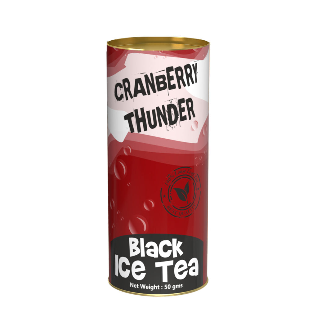 Cranberry Thunder Orthodox Black Tea - 50 gms