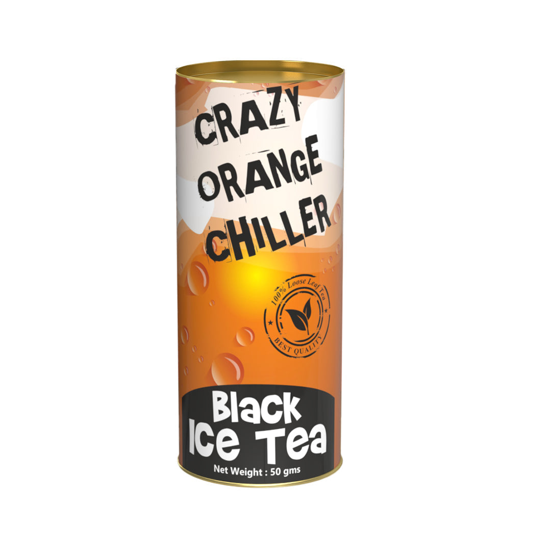 Crazy Orange Chiller Orthodox Black Tea - 50 gms