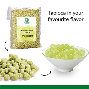Custard  Apple Tapioca Pearls