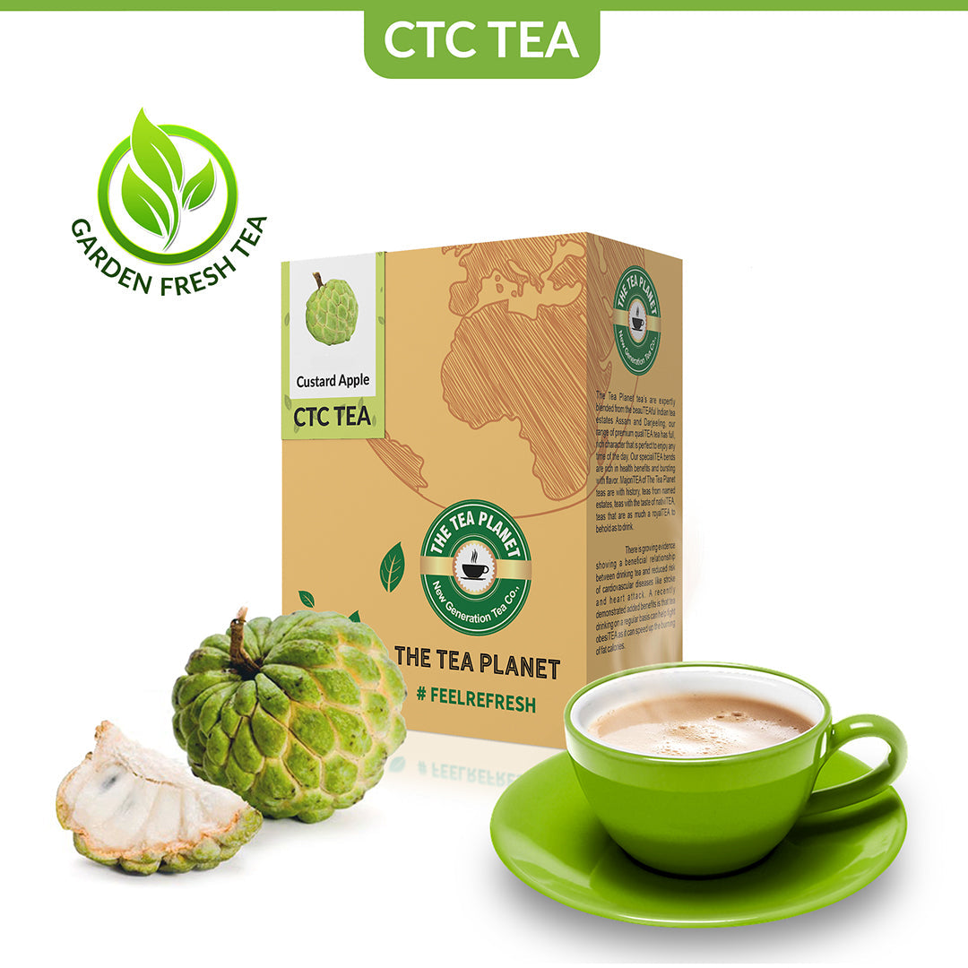 Custard Apple CTC Tea 4