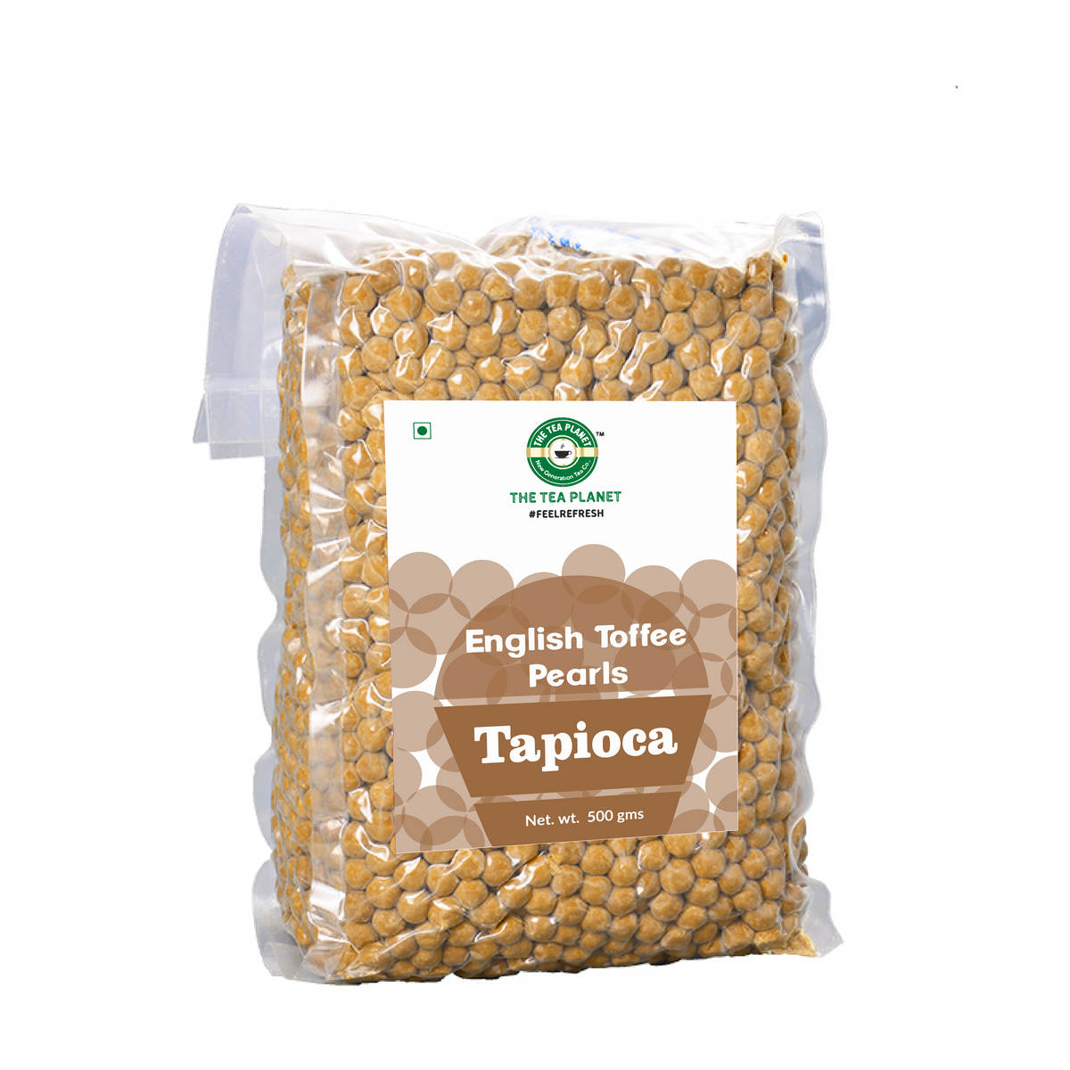 English Toffee Tapioca Pearls - 500 gms