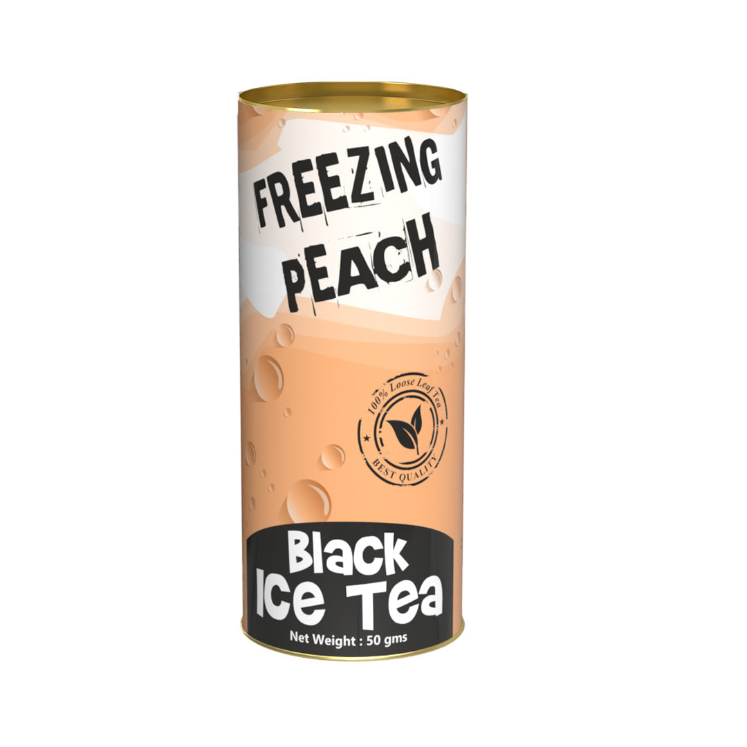 Freezing Peach Orthodox Black Tea - 50 gms