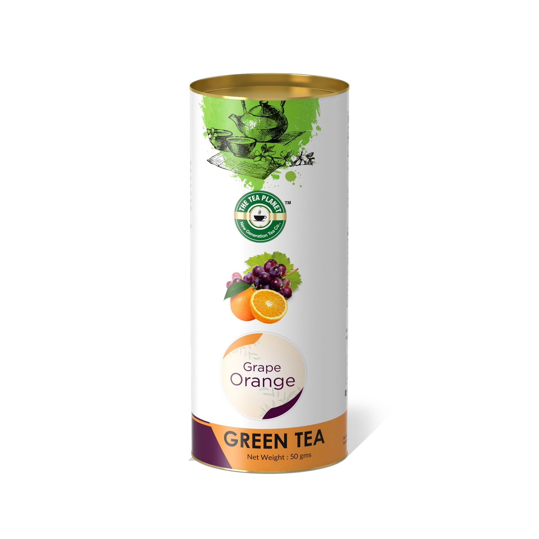 Grape Orange Orthodox Tea - 50 gms