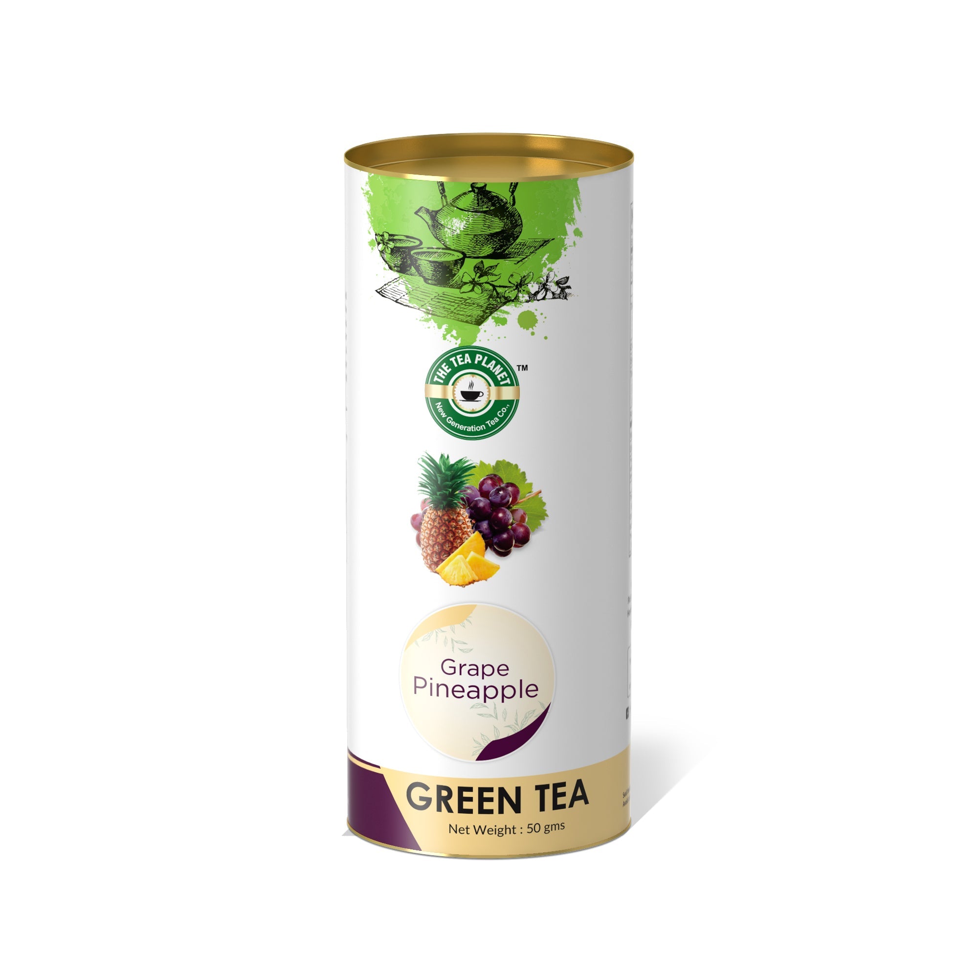 Grape Pineapple Orthodox Tea - 50 gms