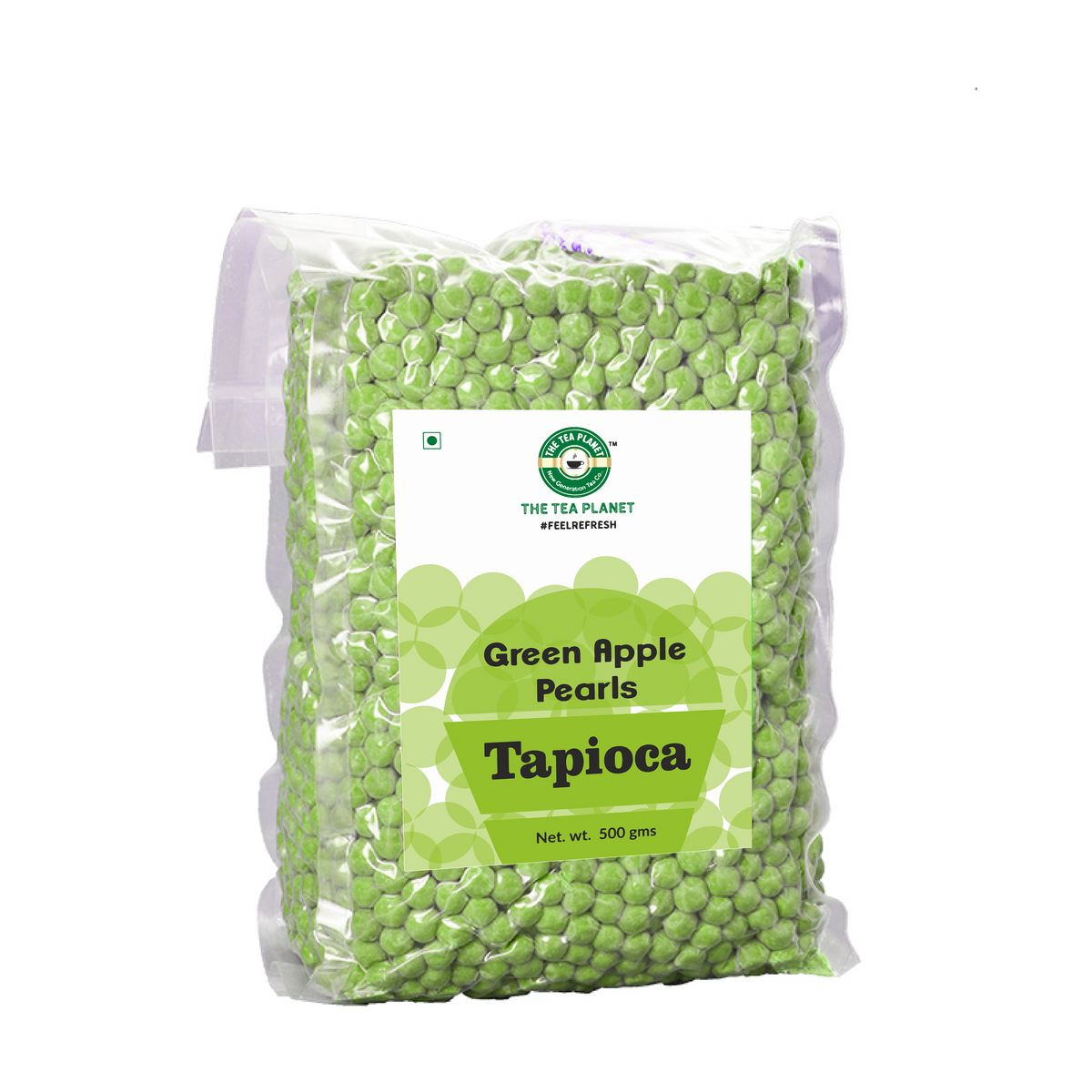 Green Apple Tapioca Pearls - 500 gms