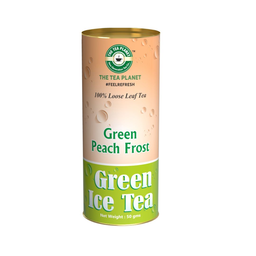 Green Peach Frost Orthodox Ice Tea - 50 gms