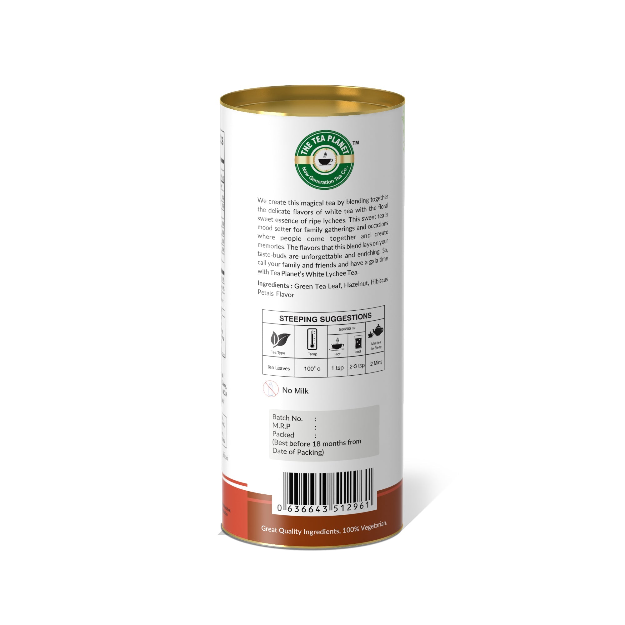 Chamomile & Rose Orthodox Tea - 50 gms