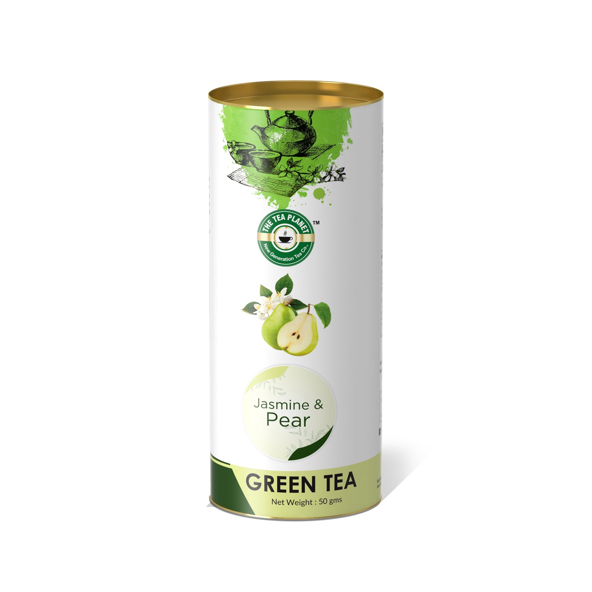 Jasmine & Pear Orthodox Tea - 50 gms