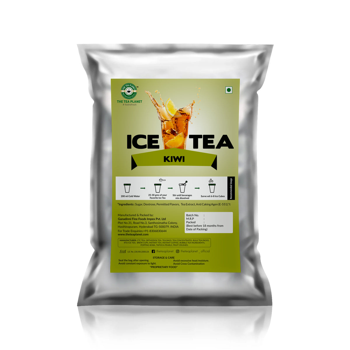 Kiwi Ice Tea - 1kg