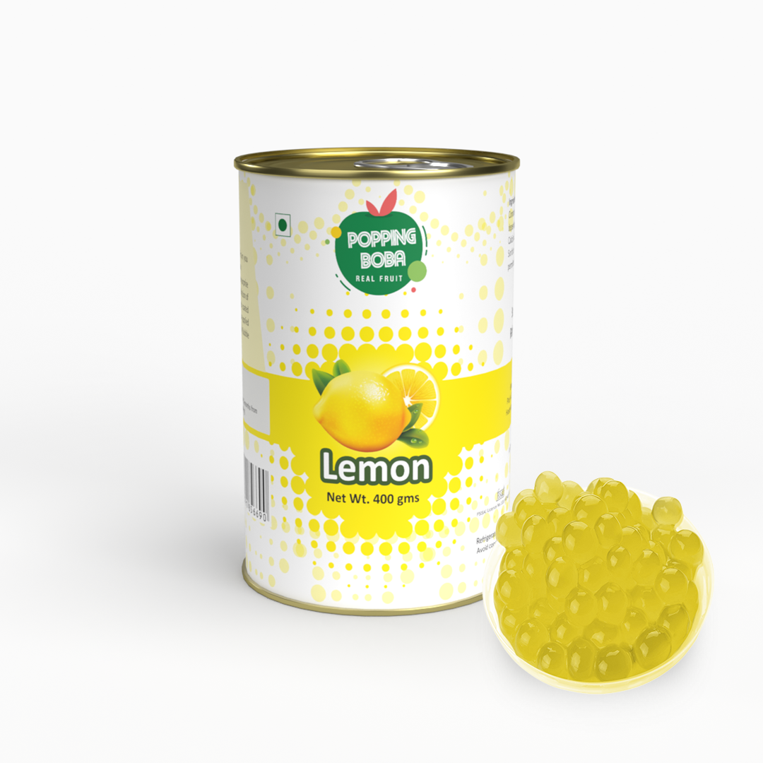 Lemon Popping Boba