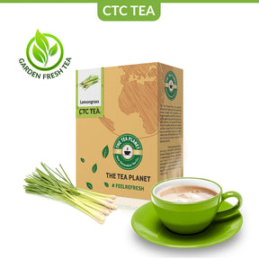Lemongrass Flavored CTC Tea - 100 gms