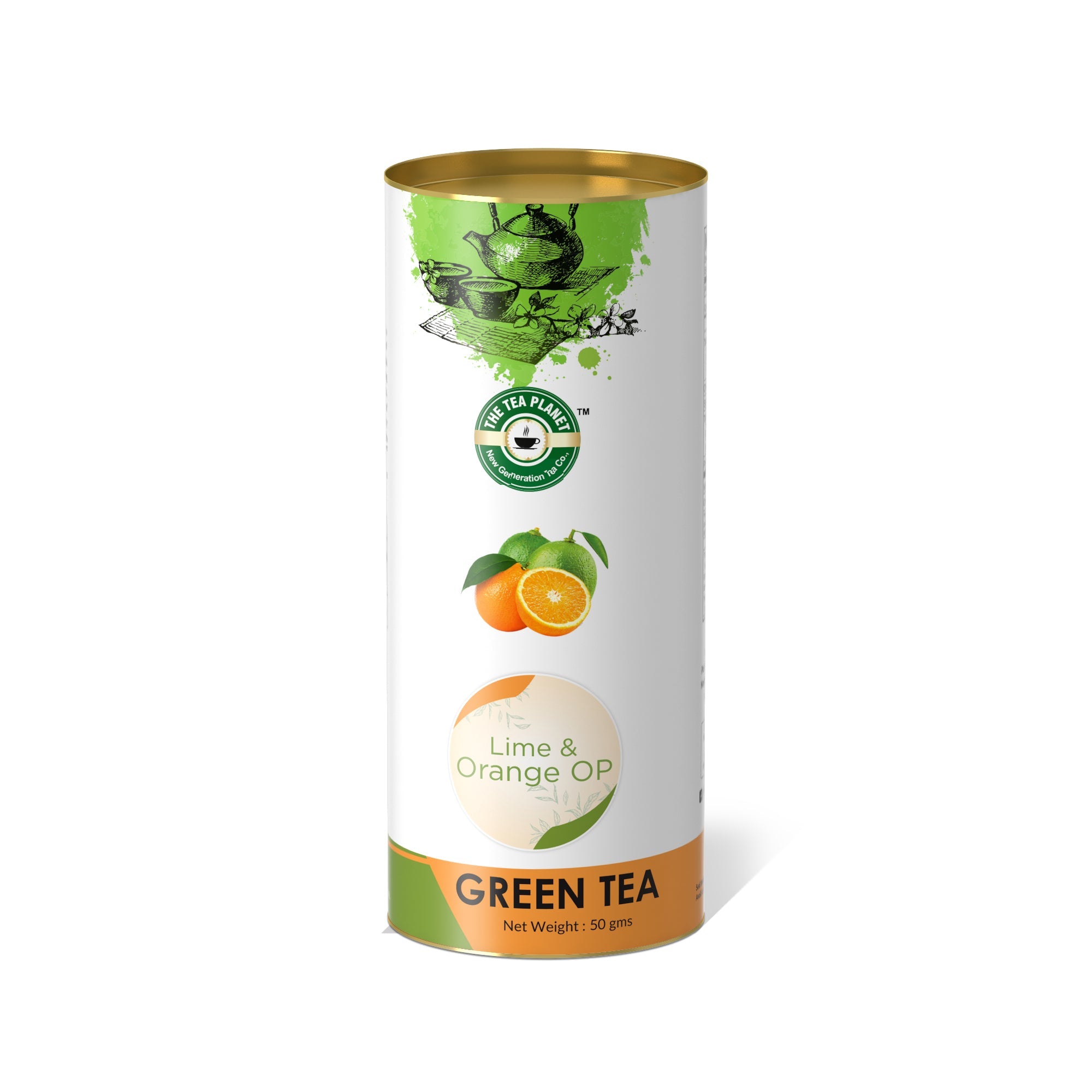 Lime & Orange OP Orthodox Tea - 50 gms