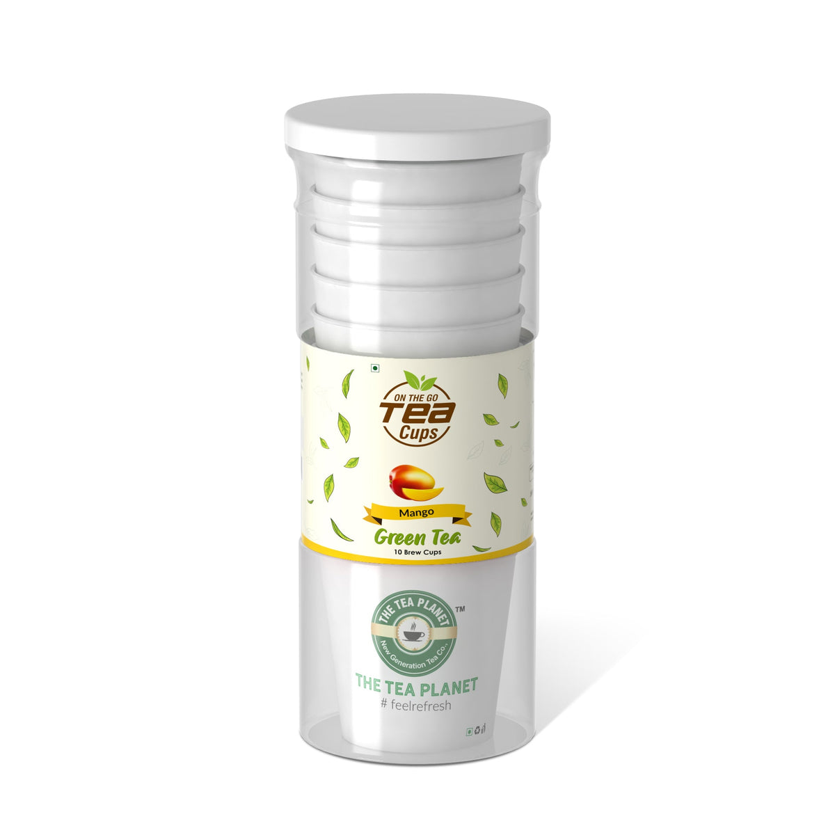 Mango Instant Green Tea Brew Cup