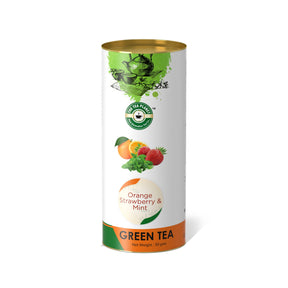 Orange, Strawberry & Mint Orthodox Tea - 50 gms