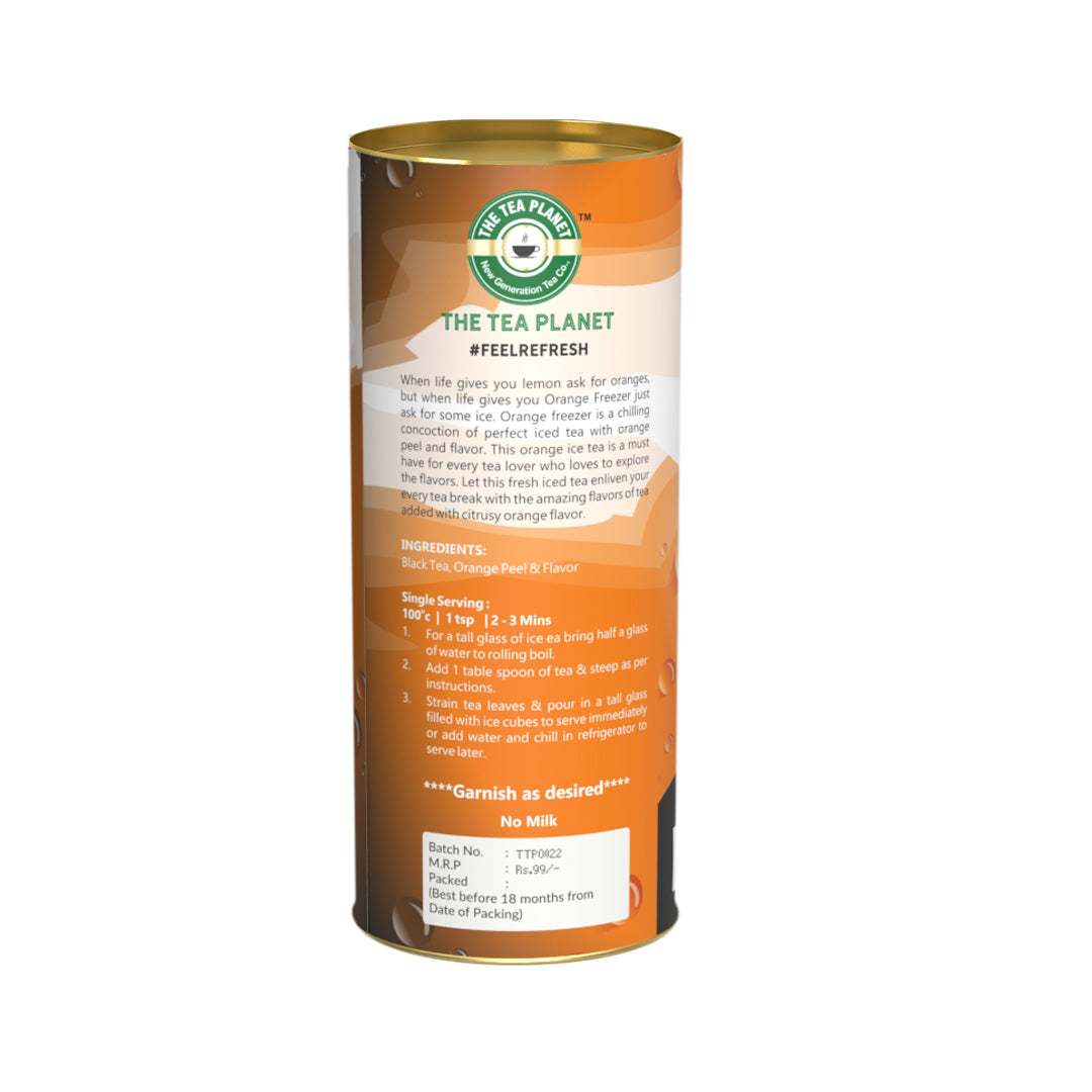 Orange Freezer Orthodox Black Tea - 50 gms