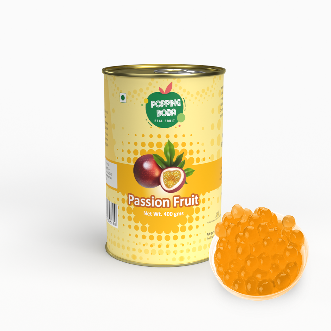 Passion Fruit Popping Boba - 400 gms
