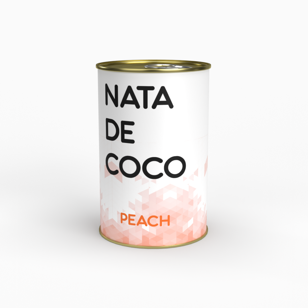 Peach Nata De Coco