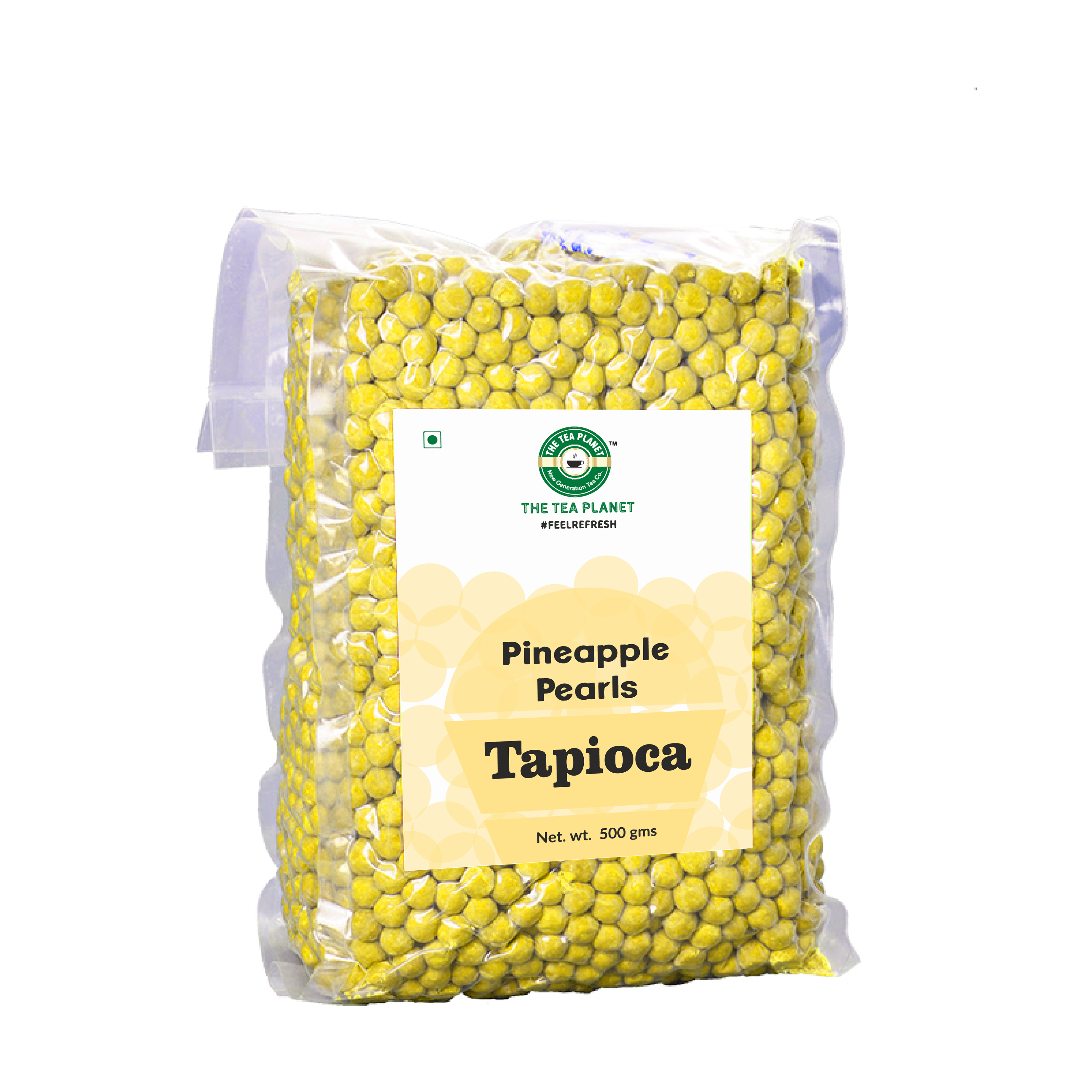 Pineapple Tapioca Pearls - 500 gms