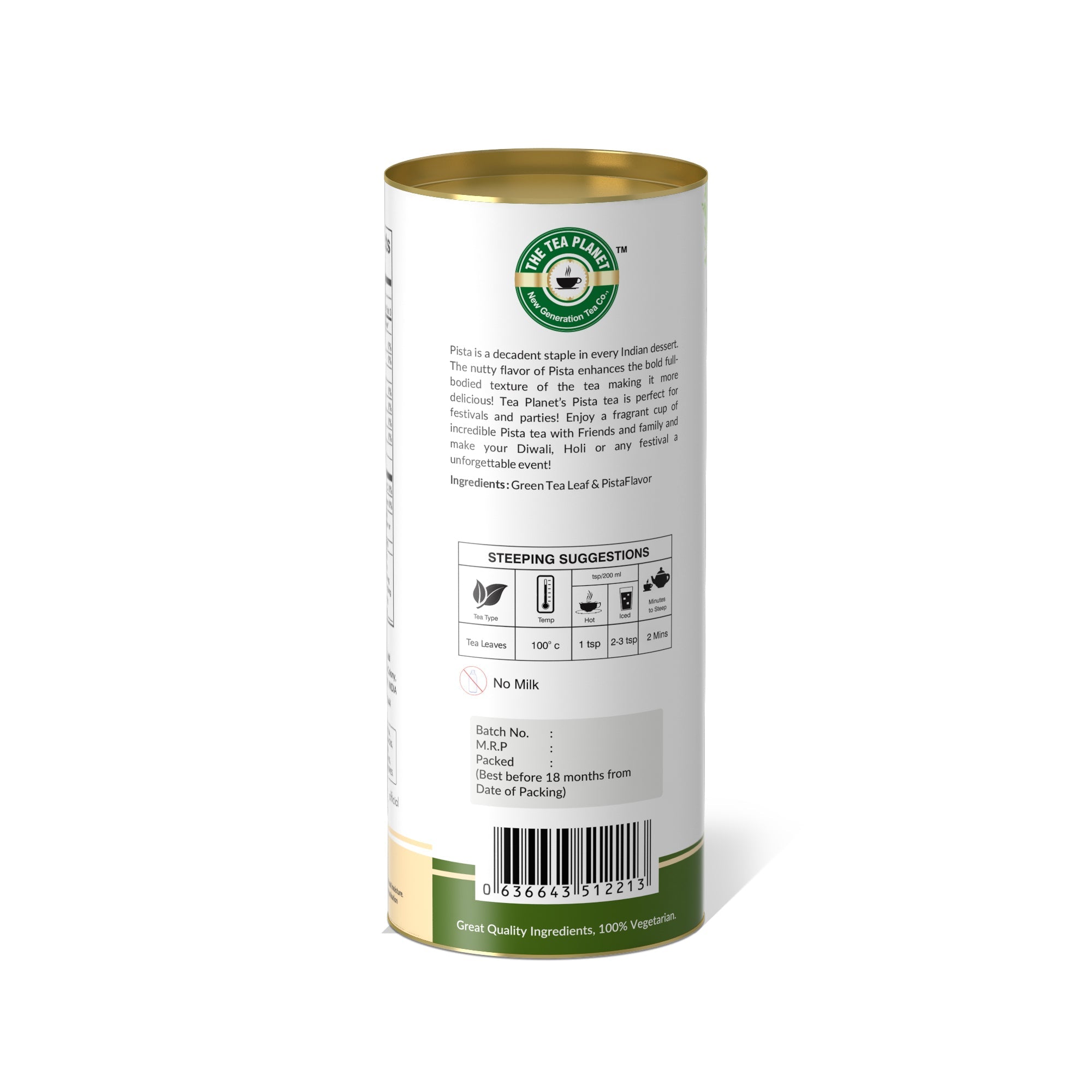 Pista Orthodox Tea - 50 gms