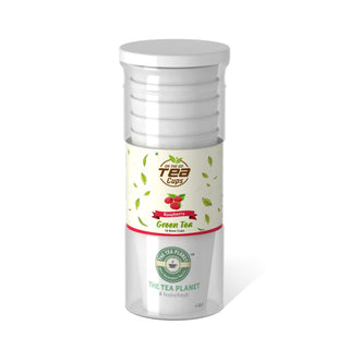 Raspberry Instant Green Tea Brew Cup - 10 cups